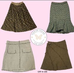 Retro Y2K Wool Skirt – Soft, Cozy, Iconic (GRF-8-1..
