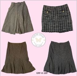 Y2K Wool Skirt – Vintage Brand, Timeless Look (GRF..