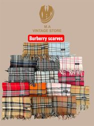 Branded Burberry scarves