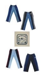 Pantaloni da tuta in denim riciclato