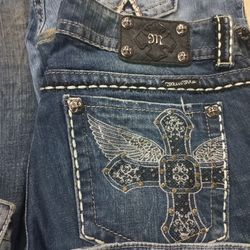 Miss Me Rock revival & True Religion premium jeans