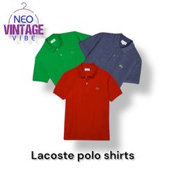 Lacoste polo Shirts