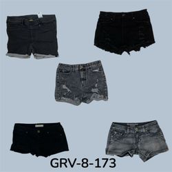 Short mini de mezclilla Y2K (GRV-8-173)