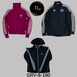 Nike and adidas light zipper jackets (GRV-8-180)