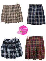 Y2k tartan style skirts
