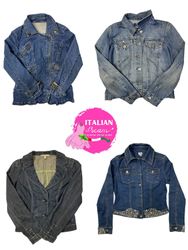 Y2k unique denim jackets