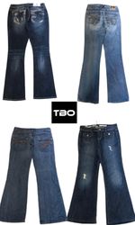 Jeans low rise and detailing