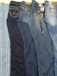 Unmarkierte Schlagjeans/Bootcut/Bellbottom Jeans 2..