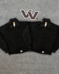 Jaquetas Detroit Pretas Rework Style Carhartt - #1..