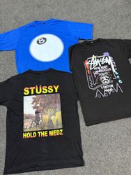 Stussy Printed T shirts Rework Style
