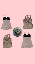Y2K Sweet Girl Silk Cami Tops