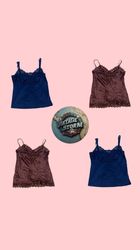 Y2K Pretty Cami Pick Tops
