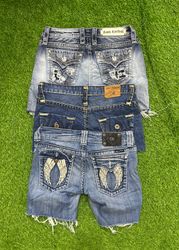 Shorts Miss me rock revival y true religion