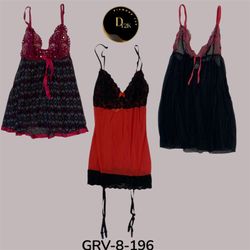 Vestidos de tirantes estilo Y2K (GRV-8-196)
