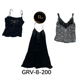 Vestido de tirantes mezcla Y2K (GRV-8-200)