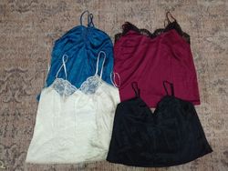 IQ0457 Y2k Slip Tops
