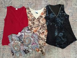 IQ0467 Y2K Italian Tops