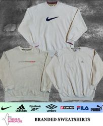 Sudaderas de marca incluyendo Nike, Adidas, Reebok..