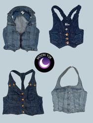 Y2K Italienische Bale Denim Tops (M-521)