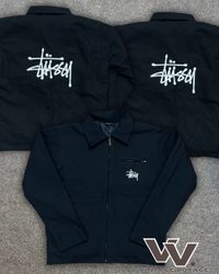 Giacca Nera Detroit Stussy Rework Style - #16825