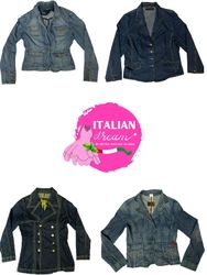 Y2k unique denim jackets