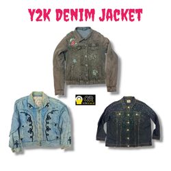 Vestes en denim Y2K