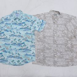CR4891 VINTAGE HAWAIIAN HERRENHEMDER