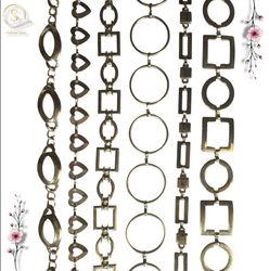 Y2K Style Silver Chain Belts