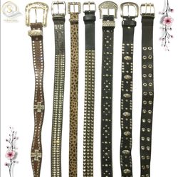 Y2K Aesthetic Belts