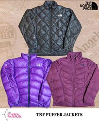 The North Face Puffer Jackets (500, 550, 600, 650)..