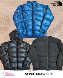 The North Face Puffer Jackets (500, 550, 600, 650)..