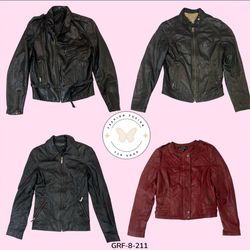 Retro Y2K Leather Jacket – Classic 2000s Zipper St..