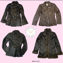 Y2K Vintage Leather Jacket – Classic 2000s Style O..