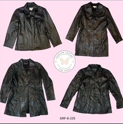 Retro Y2K Genuine Leather Long Coat – Iconic 2000s..
