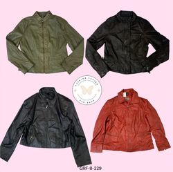 Rare Y2K Leather Jacket – Iconic Early 2000s Stree..