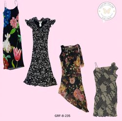 Authentic Y2K Mix Poly Dress – Timeless Retro Ward..