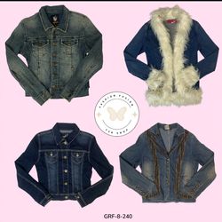 Authentic Y2K Blue Denim Jacket – Classic Vintage ..