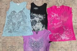 IQ0487 Y2K Baby Tees