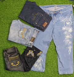 Y2k Capri jeans