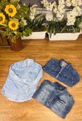 Chemises en denim pour hommes