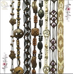 Cinturones de Cintura Boho