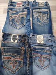 Pantalon baggy vintage rock revival HD1090 pour ho..
