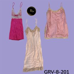 Y2k pink sleep dress (GRV-8-201)