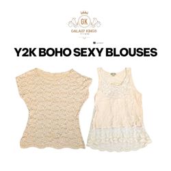 Y2K BOHO BLOUSES