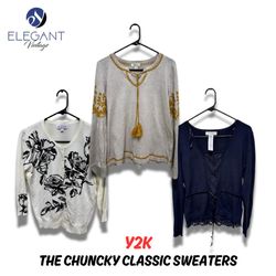Y2K The Chunky Classic Sweaters - EV0285