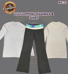 LULULEMON Legging e Camisa