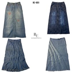 Y2K Britney Era Maxi Skirts (RE-1851)