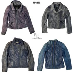 90’s/Y2K Cool Girl Leather Jackets (RE-1856)
