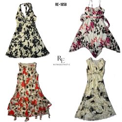 Y2K Iconic Floral Summer Dresses(RE-1858)