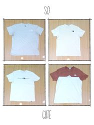 JA 0343 Vintage The North Face Round Neck T-shirts